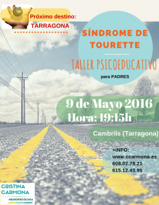 taller psicoeducativo sindrome de tourette